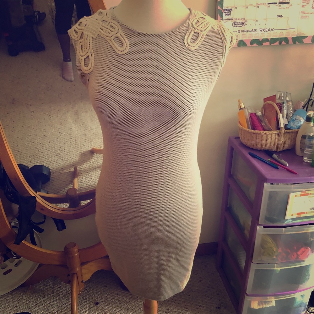 Cute bodycon winter dress